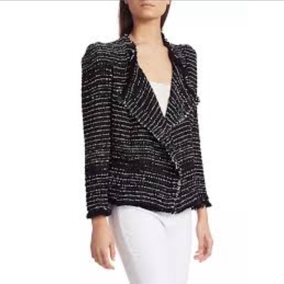 IRO Diana Tweed Blazer NWOT 36 - Picture 1 of 10